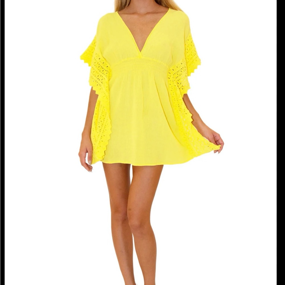 Seaspice cotton black cover up